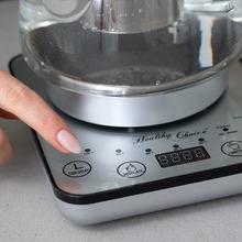 Healthy Choice 1.2L Digital Glass Kettle